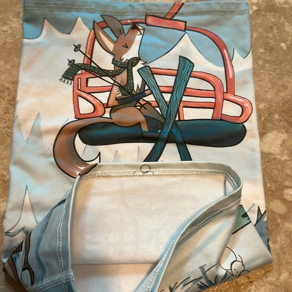 Blackstrap Balaclava Kids Blue Skiing snowboarding Fox Neck Gaiter Like New